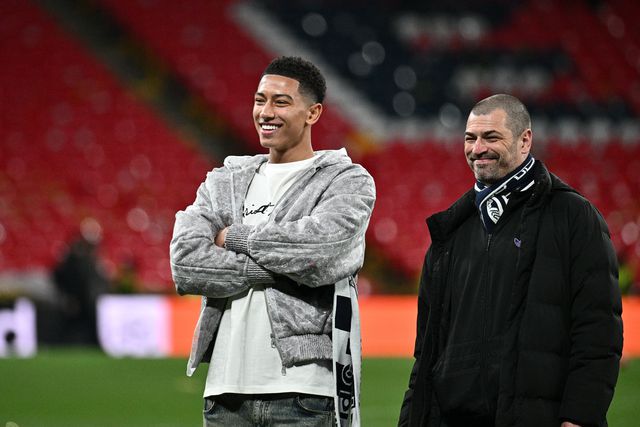 Jobe Bellingham e o pai, Mark (IMAGO)