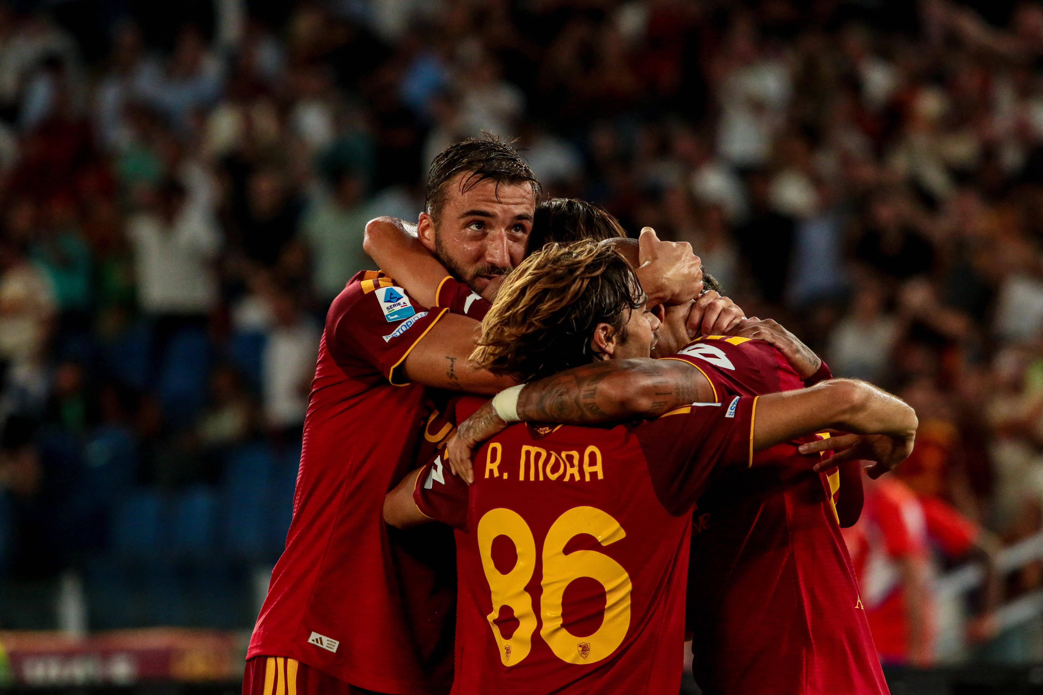Rodrigo Mora estreou-se a titular pela Roma frente à Fiorentina (4-0) - foto: IMAGO