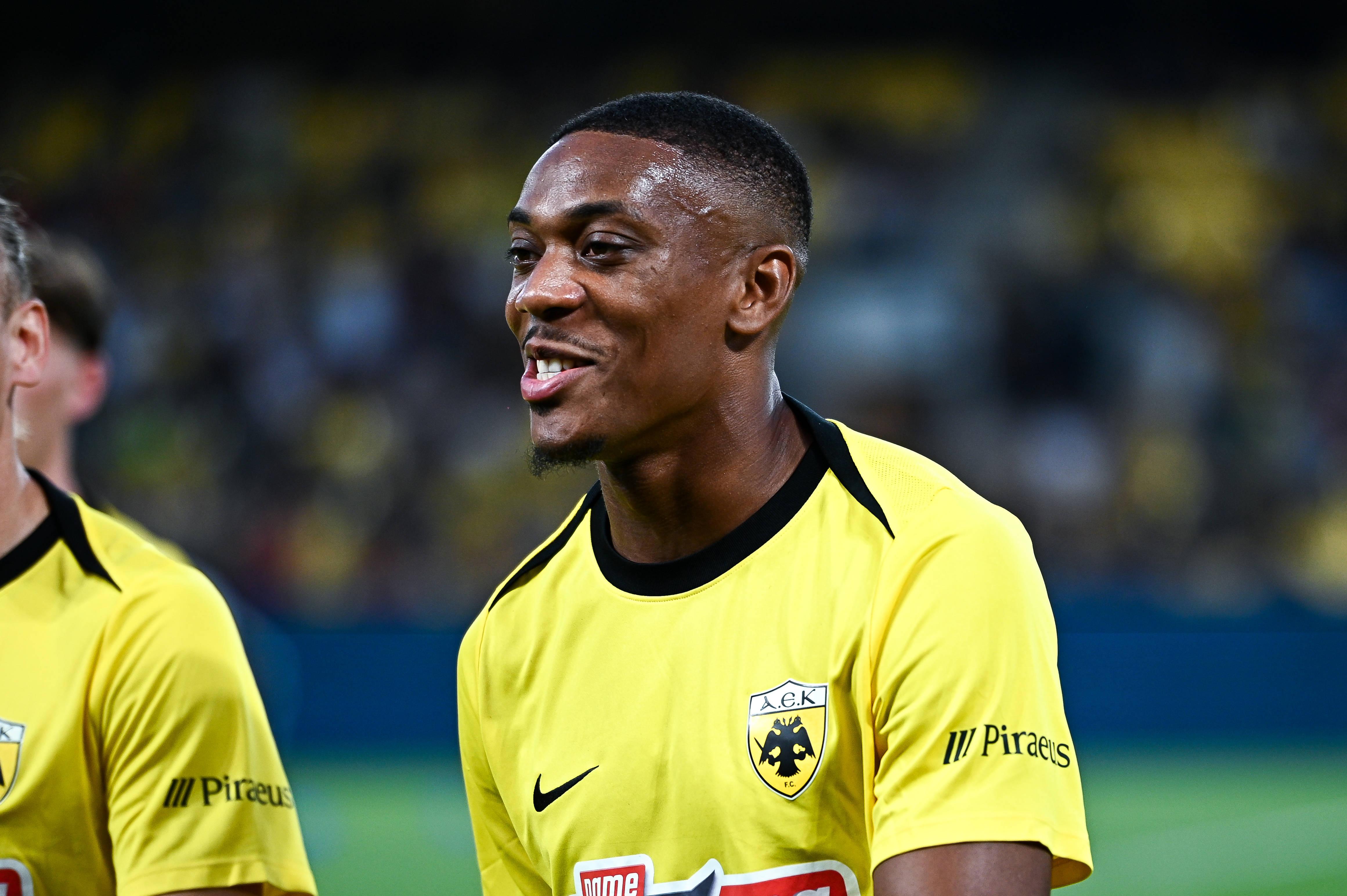 Anthony Martial, avançado francês ex-AEK. Valor de mercado: 3,5 milhões de euros