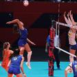 Seleção feminina de voleibol perdeu com os Países Baixos (foto Facebook/ FPV)
