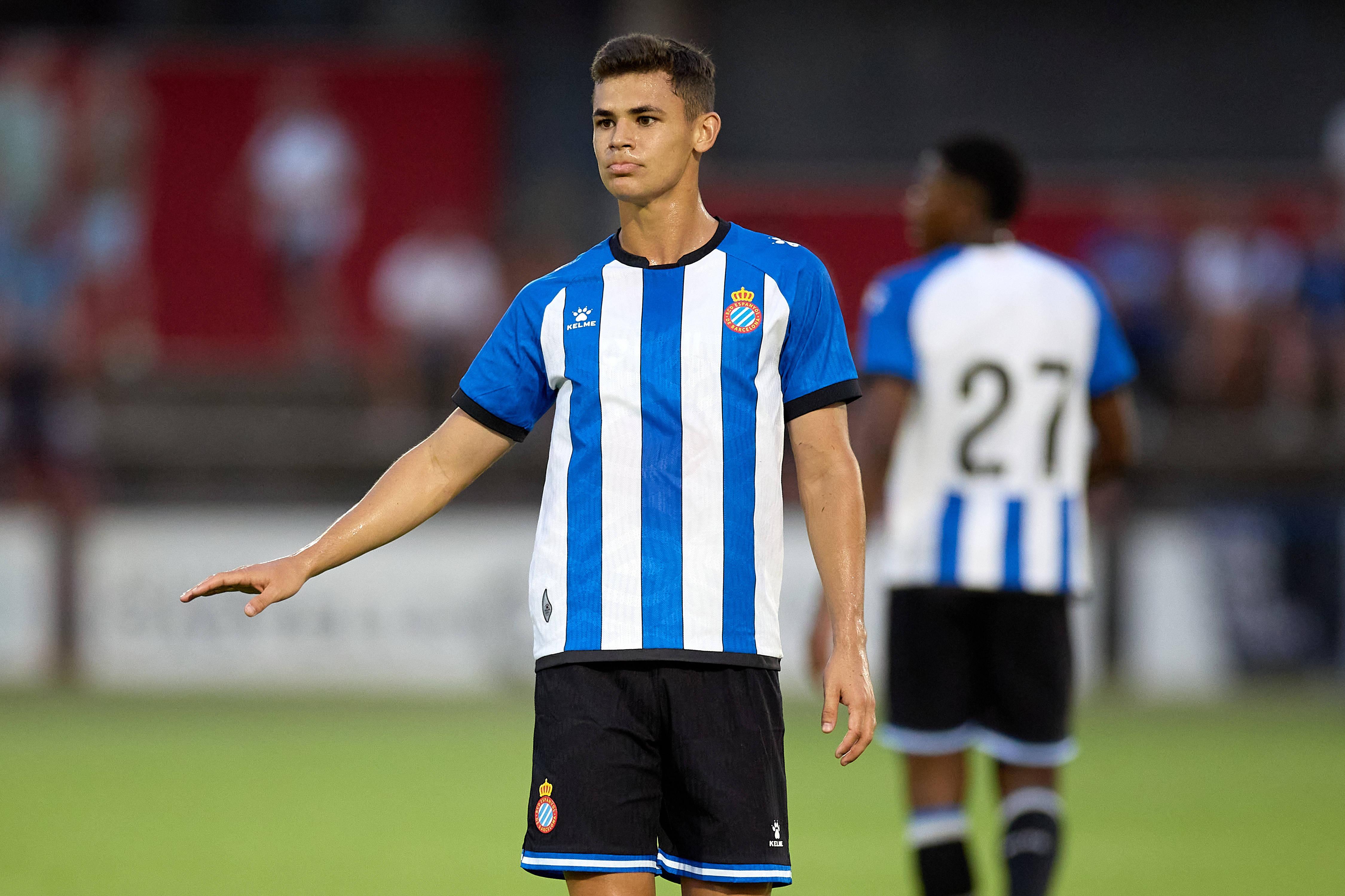 Gabriel Moscardo, médio brasileiro de 20 anos, esteve emprestado pelo PSG ao SC Braga, sem muito sucesso, e tem agora nova oportunidade na LaLiga ao serviço do Espanhol - Foto: Imago