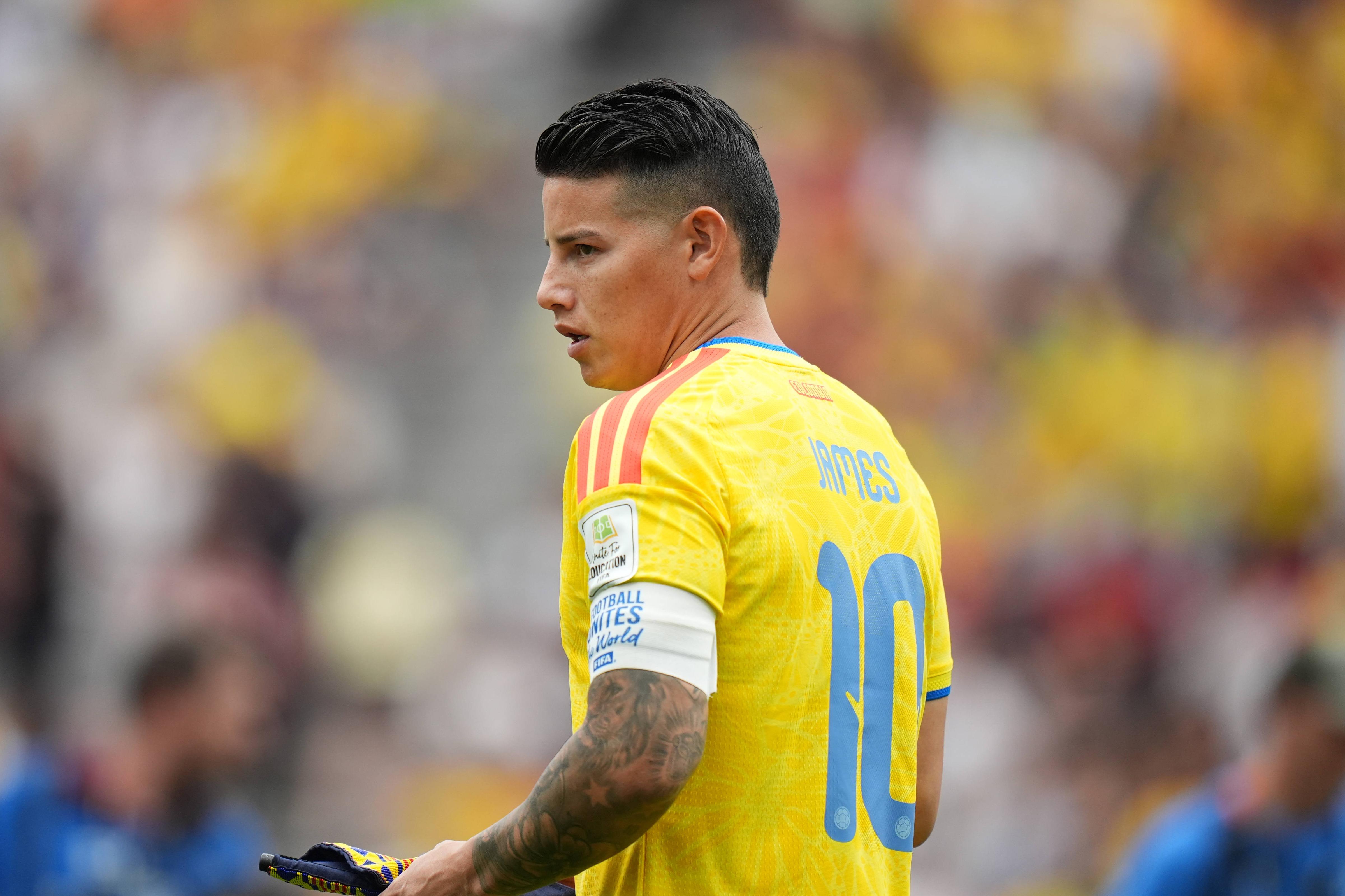 James Rodríguez, médio colombiano ex-Minnesota. Valor de mercado: 1,5 milhões de euros