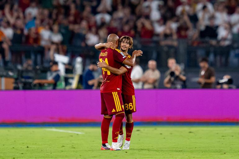 Rodrigo Mora estreou-se a titular pela Roma frente à Fiorentina (4-0) - foto: IMAGO
