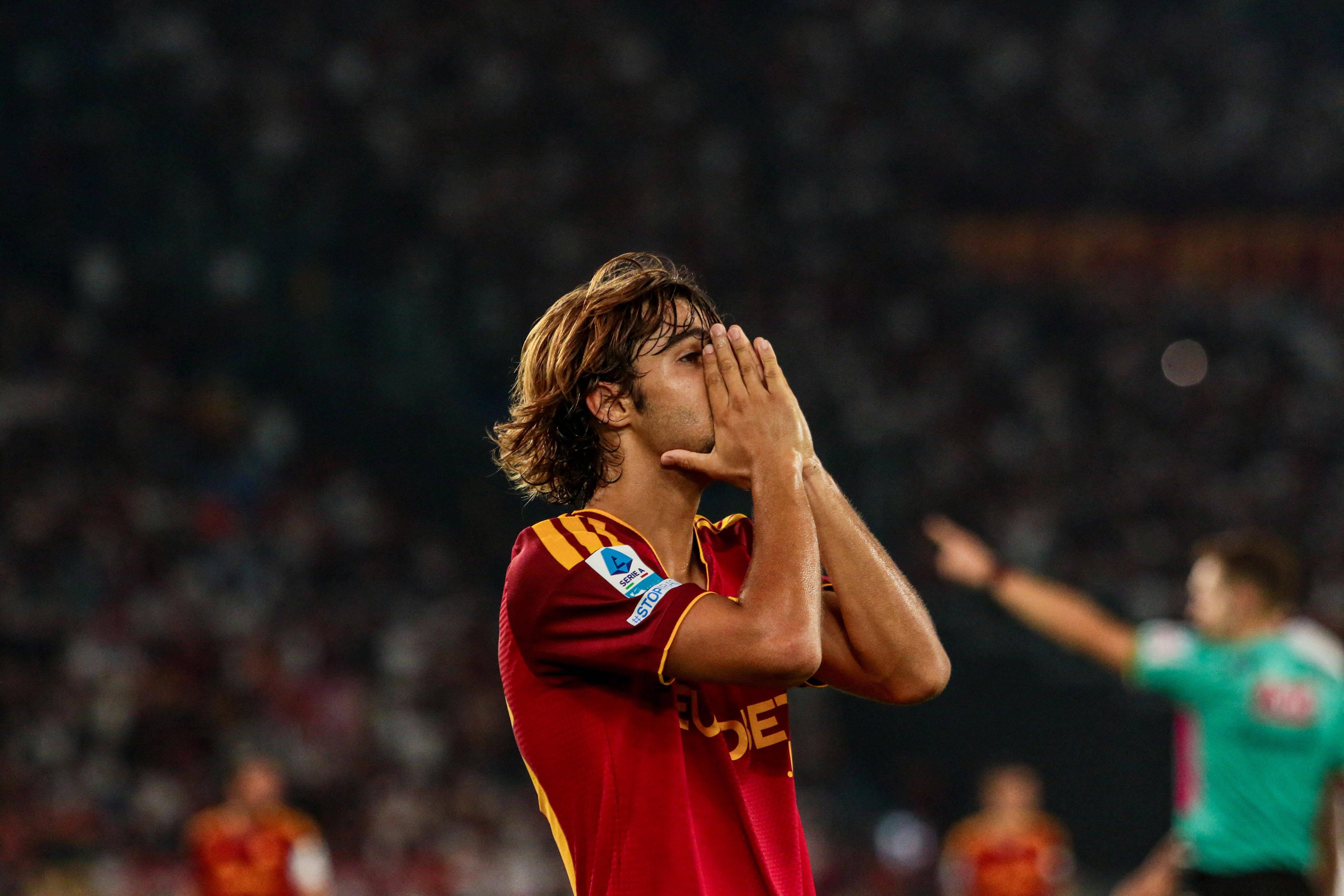 Rodrigo Mora estreou-se a titular pela Roma frente à Fiorentina (4-0) - foto: IMAGO