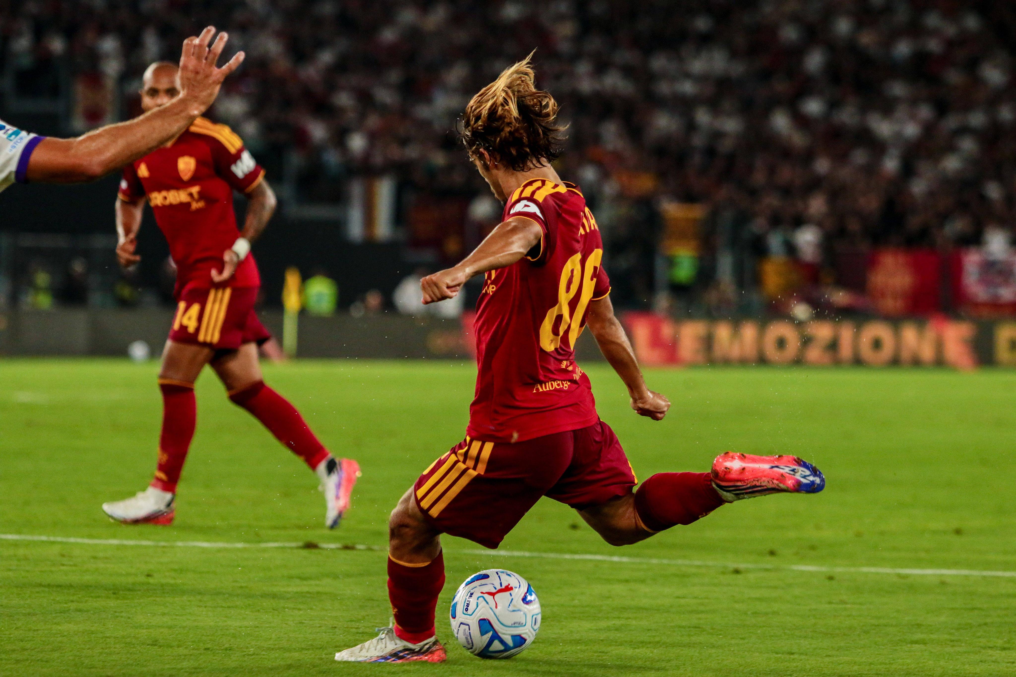 Rodrigo Mora estreou-se a titular pela Roma frente à Fiorentina (4-0) - foto: IMAGO