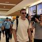 Chegada de João Palhinha, médio do Bayern a caminho do Benfica, a Lisboa (foto: A BOLA)