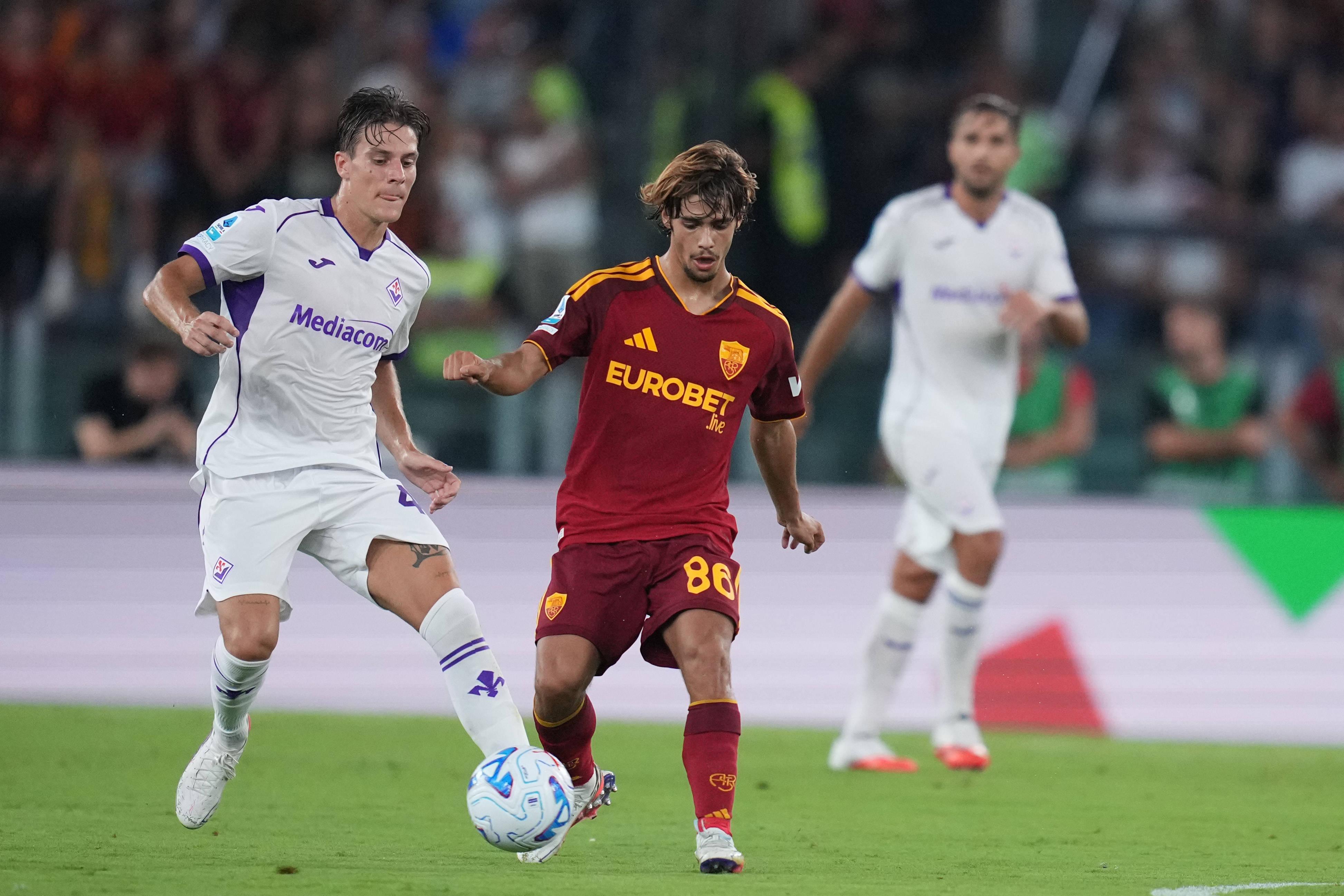 Rodrigo Mora estreou-se a titular pela Roma frente à Fiorentina (4-0) - foto: IMAGO