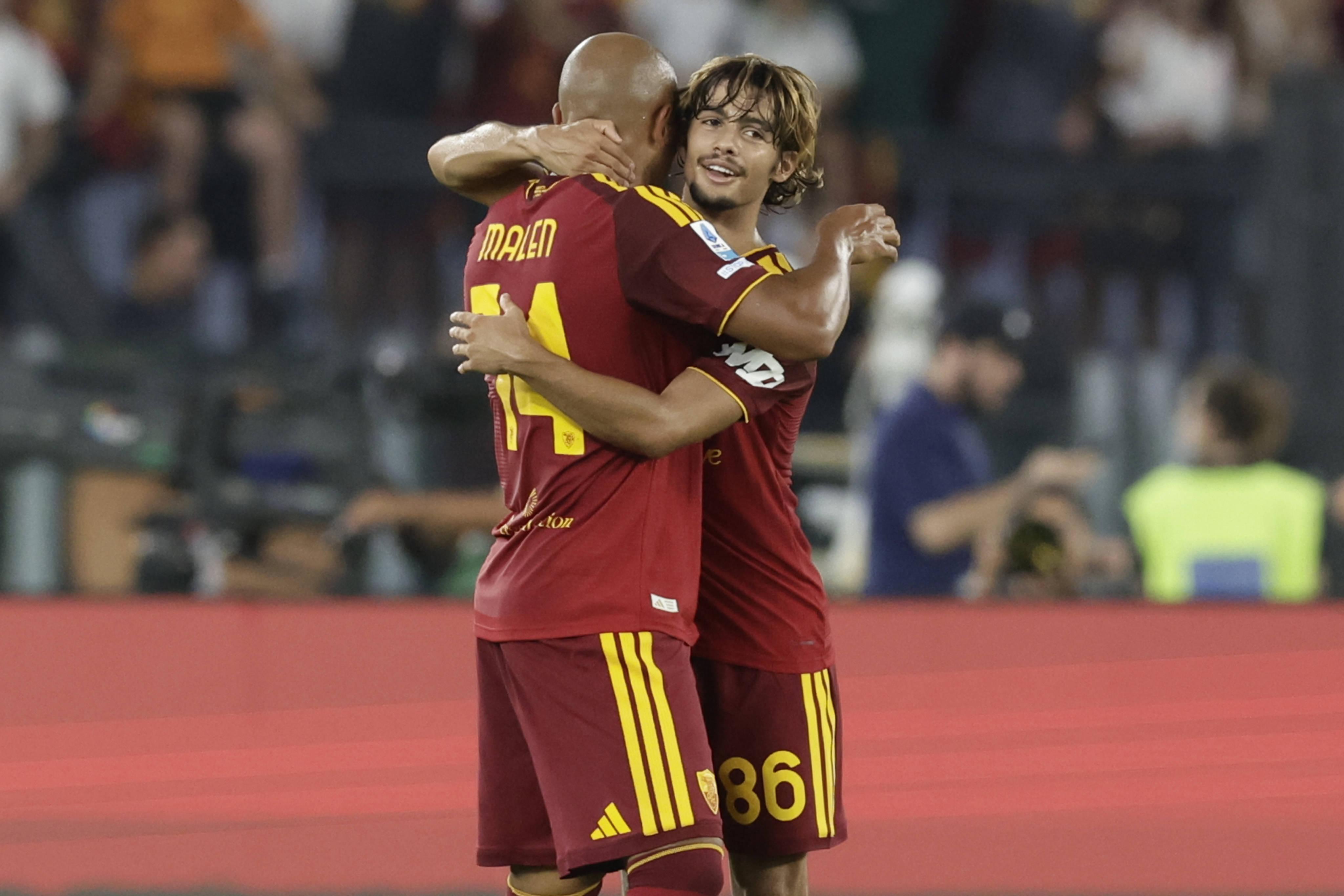 Rodrigo Mora estreou-se a titular pela Roma frente à Fiorentina (4-0) - foto: IMAGO