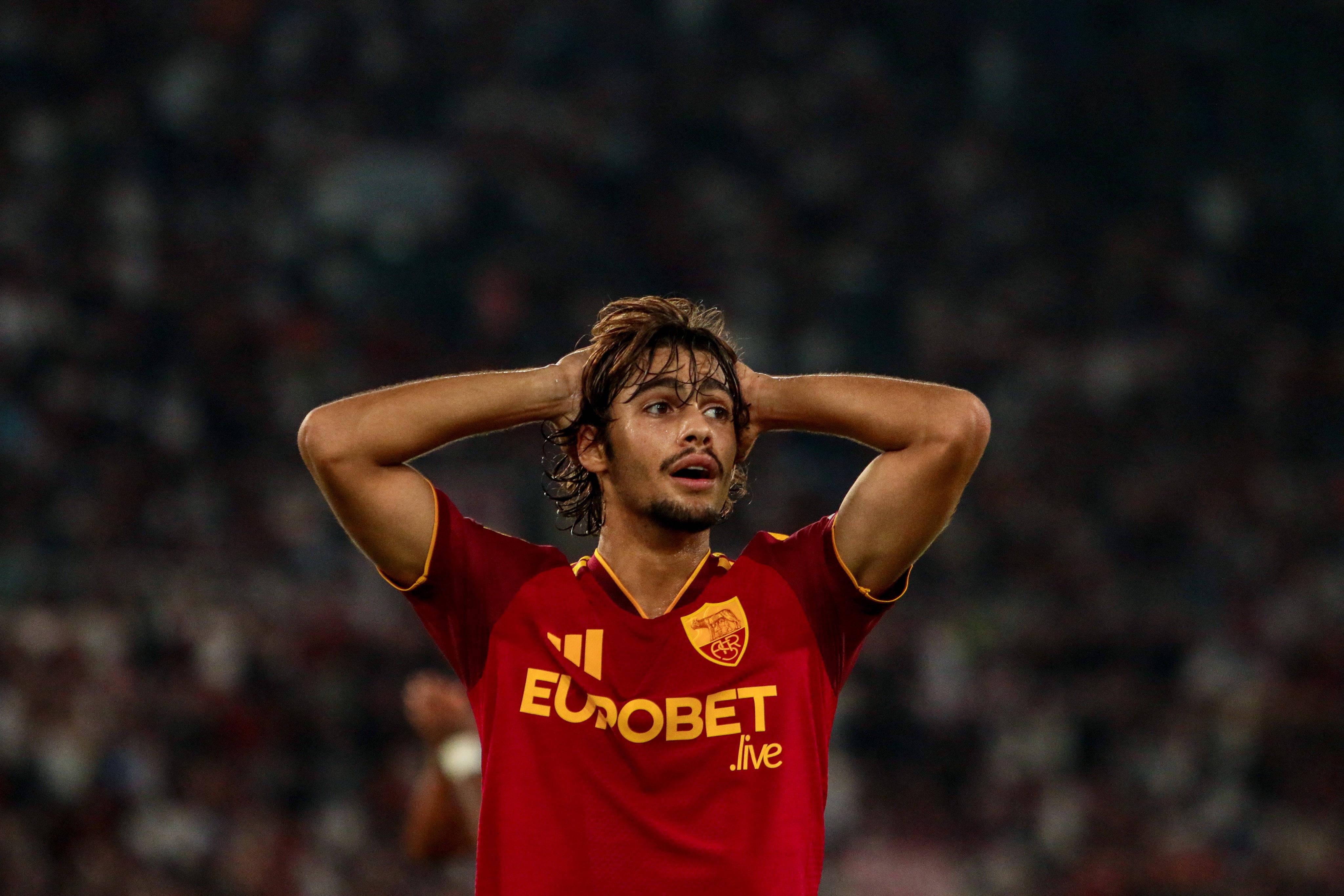 Rodrigo Mora estreou-se a titular pela Roma frente à Fiorentina (4-0) - foto: IMAGO