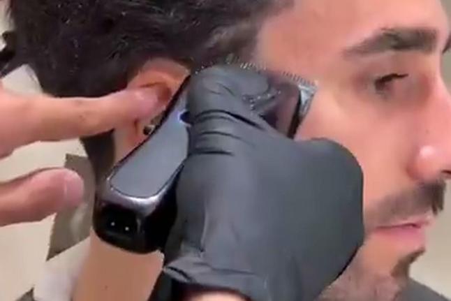 Cucurella visitou barbeiro, mas não foi tão radical como Haaland