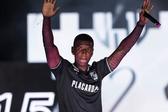 Yeimar Mosquera chegou ao castelo há mais de um mês, mas não podia jogar... até agora - Foto: Vitória de Guimarães