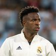 Vinícius Jr. falha o dérbi de Madrid