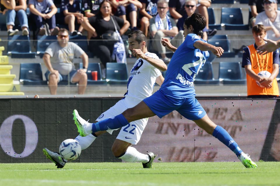 Empoli-Inter: siga aqui em direto