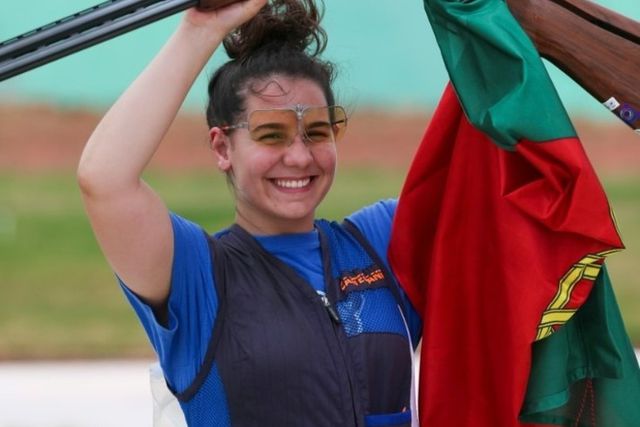 Tiro com armas de caça: Inês Barros sagra-se campeã europeia e apura-se para Paris-2024