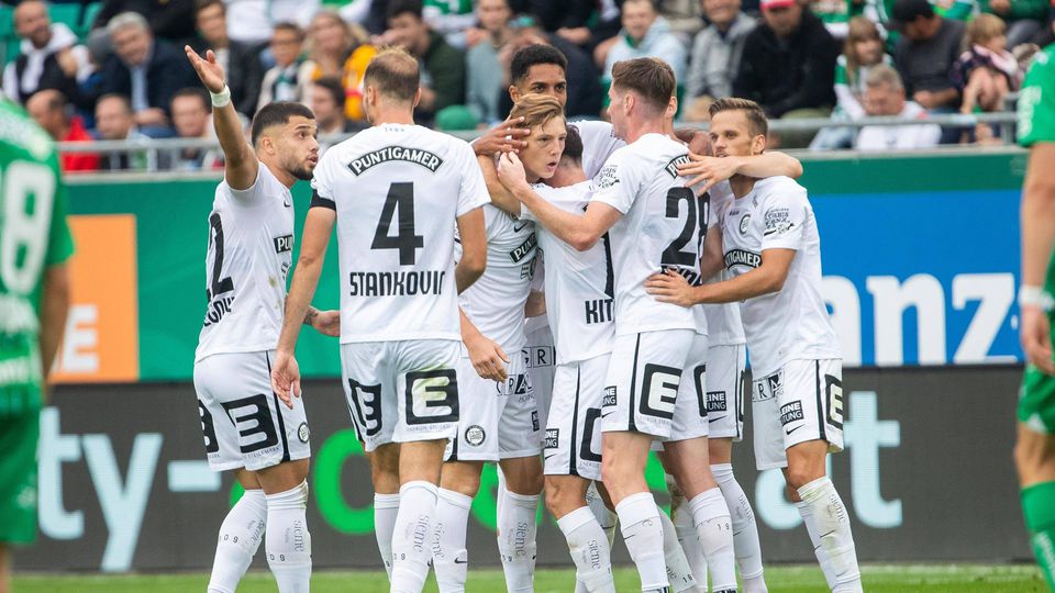 Sturm Graz falha ultrapassagem ao RB Salzburgo