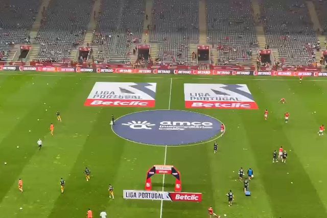 SC Braga e Boavista já aquecem na Pedreira