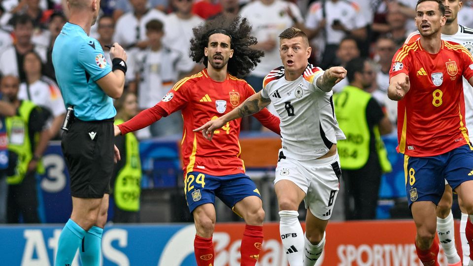 Kroos e a mão de Cucurella no Euro 2024: «Posso dizer que agora sou campeão europeu?»