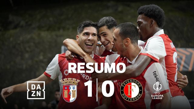 SC Braga bate Feyenoord e entra com o pé direito na Europa League (resumo)