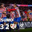 O resumo do triunfo (muito) suado do Atlético Madrid