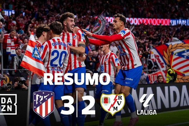 O resumo do triunfo (muito) suado do Atlético Madrid