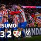 O resumo do triunfo (muito) suado do Atlético Madrid