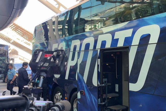 Partida do FC Porto para a Áustria