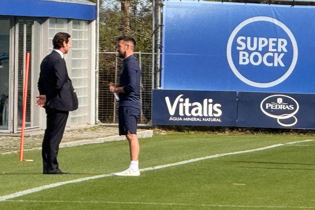 André Villas-Boas esteve presente no Olival