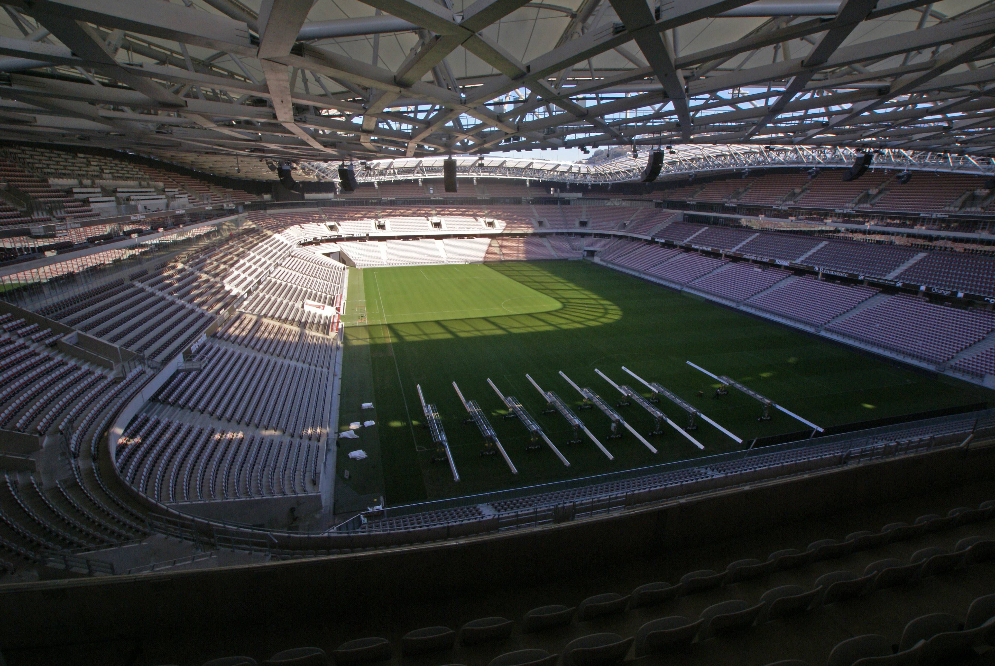 Grand Stade de Nice, 36100 espectadores