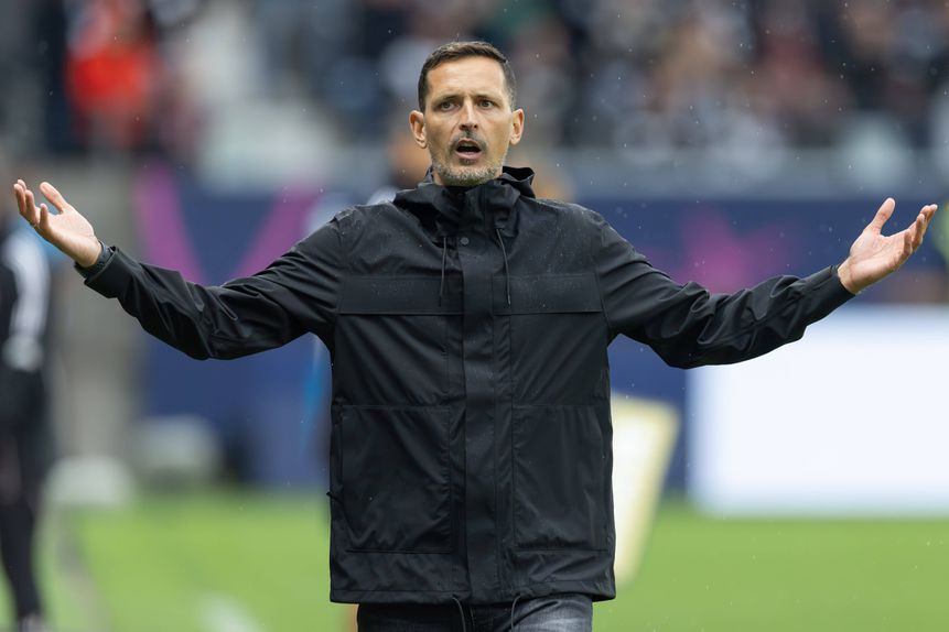 Dino Toppmoller, treinador do Frankfurt