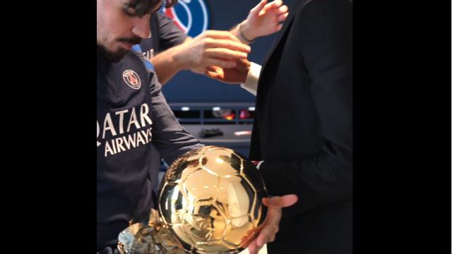 Dembélé partilha Bola de Ouro com Vitinha e Nuno Mendes