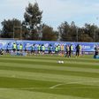 Treino do FC Porto esta manhã no Olival