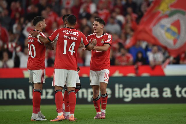 Sudakov, dois golos e uma assistência em quatro jogos pelo Benfica - Foto: Miguel Nunes