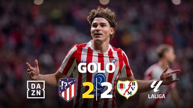 'Bis' de Álvarez e Atlético Madrid chega ao empate