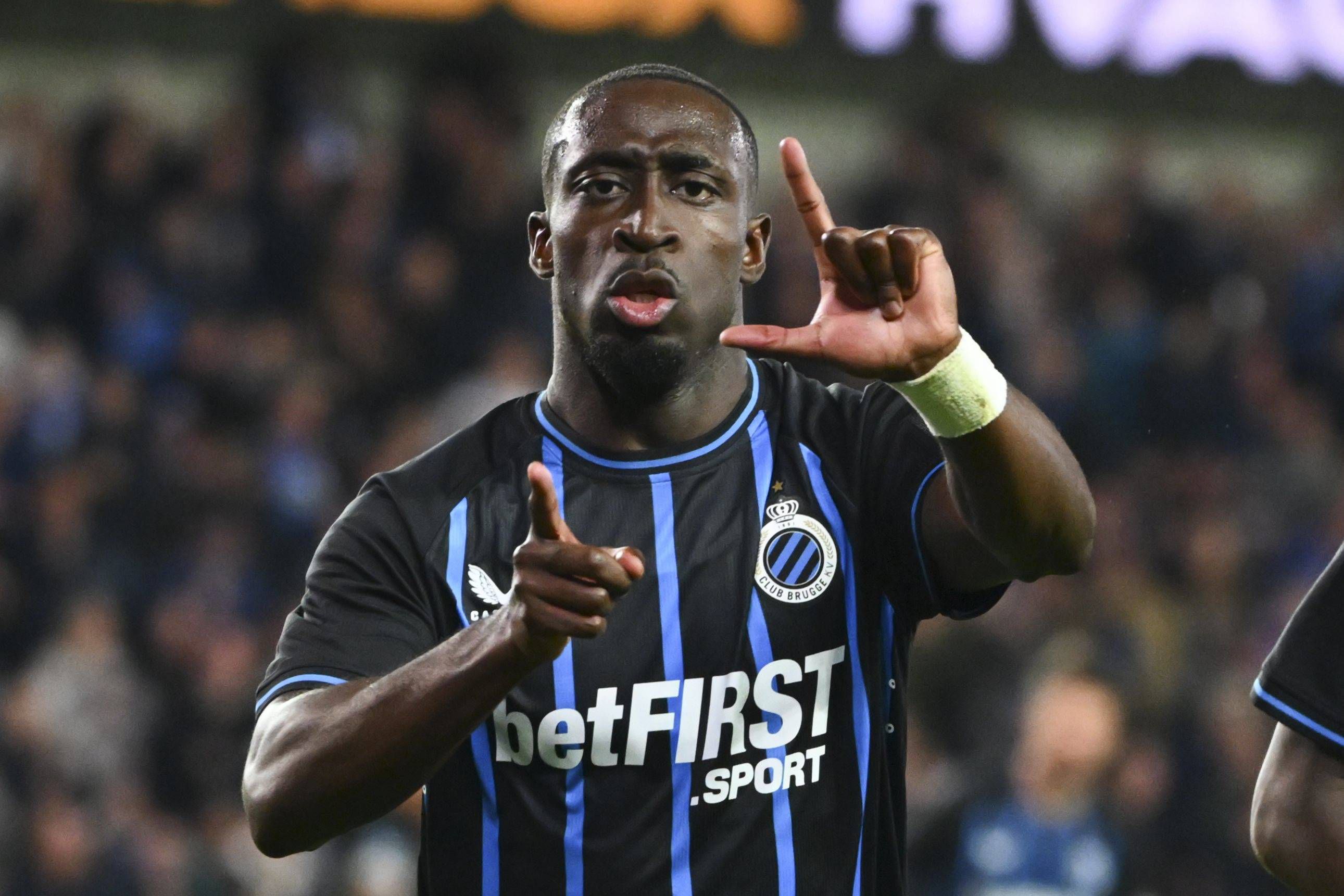 8. CARLOS FORBS (Club Brugge) - 34 jogos, 2431 minutos, 5 golos, 8 assistências; MÉDIA: Golo ou assist. a cada 187 minutos - Foto: IMAGO