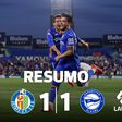 Assistências caricatas marcam o empate entre Getafe e Alavés (resumo)