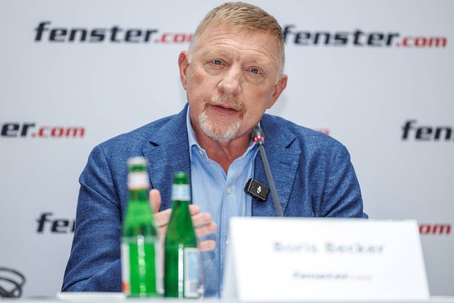 Boris Becker, de 57 anos,  venceu seis Grand Slam, foi medalha de ouro nos Jogos Olímpicos e o mais jovem vencedor do Torneio de Wimbledon