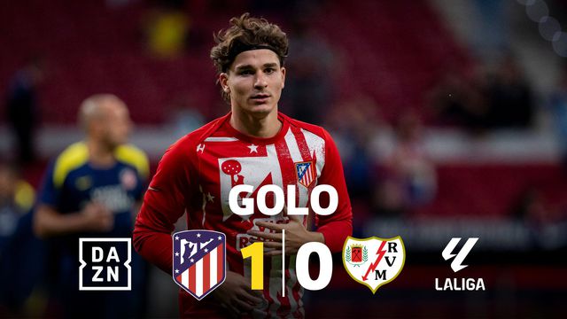 Álvarez abre o marcador para o Atlético Madrid