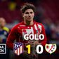 Álvarez abre o marcador para o Atlético Madrid