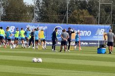 Treino do FC Porto esta manhã no Olival