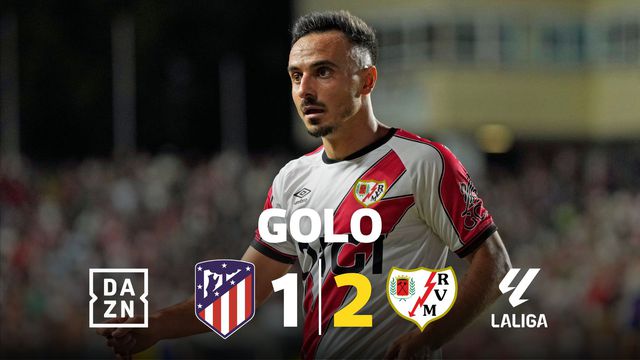 Álvaro García gela Metropolitano a 13 minutos do fim