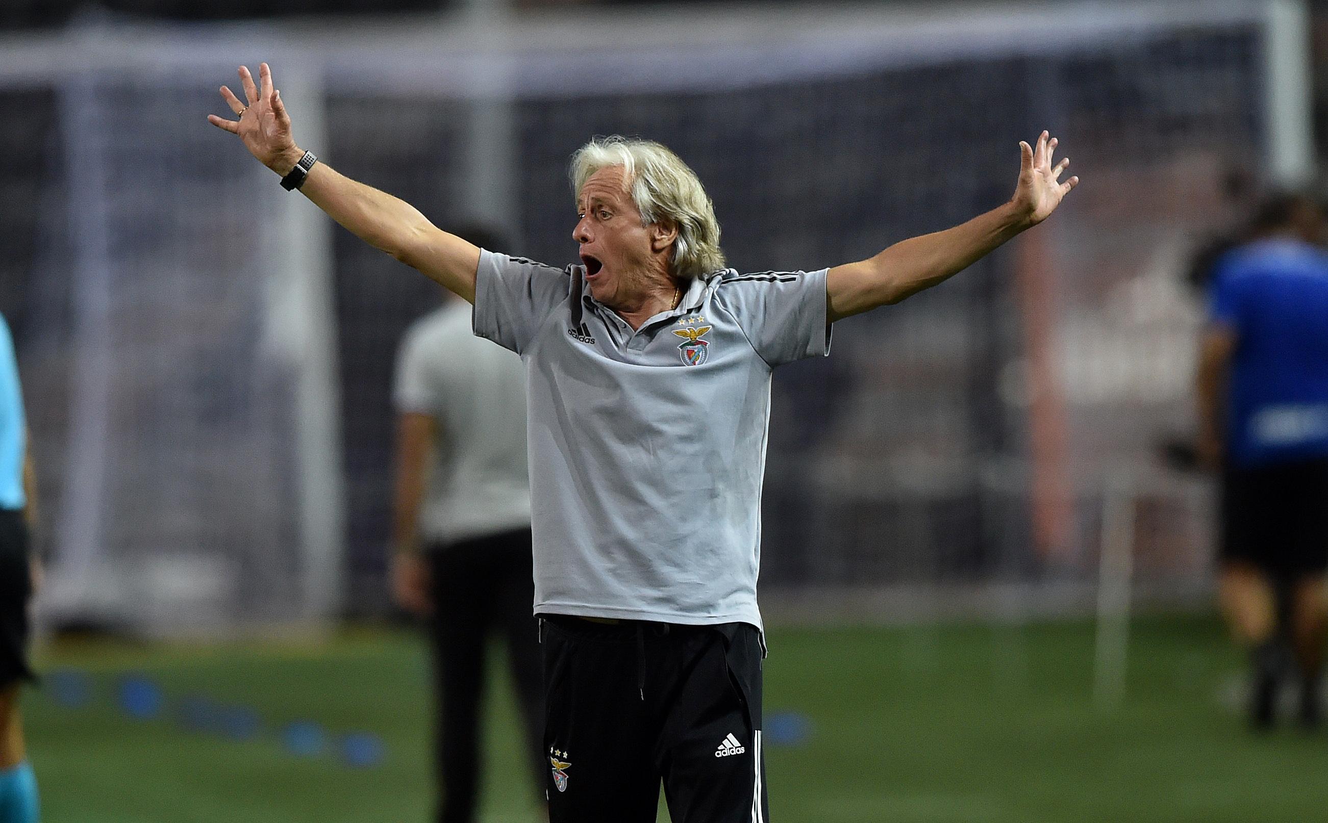 Segunda passagem de Jorge Jesus pelo Benfica teve início numa derrota contra o PAOK (1-2), em jogo de qualificação para a Champions, a 15 de setembro de 2020 - Foto: A BOLA/Miguel Nunes