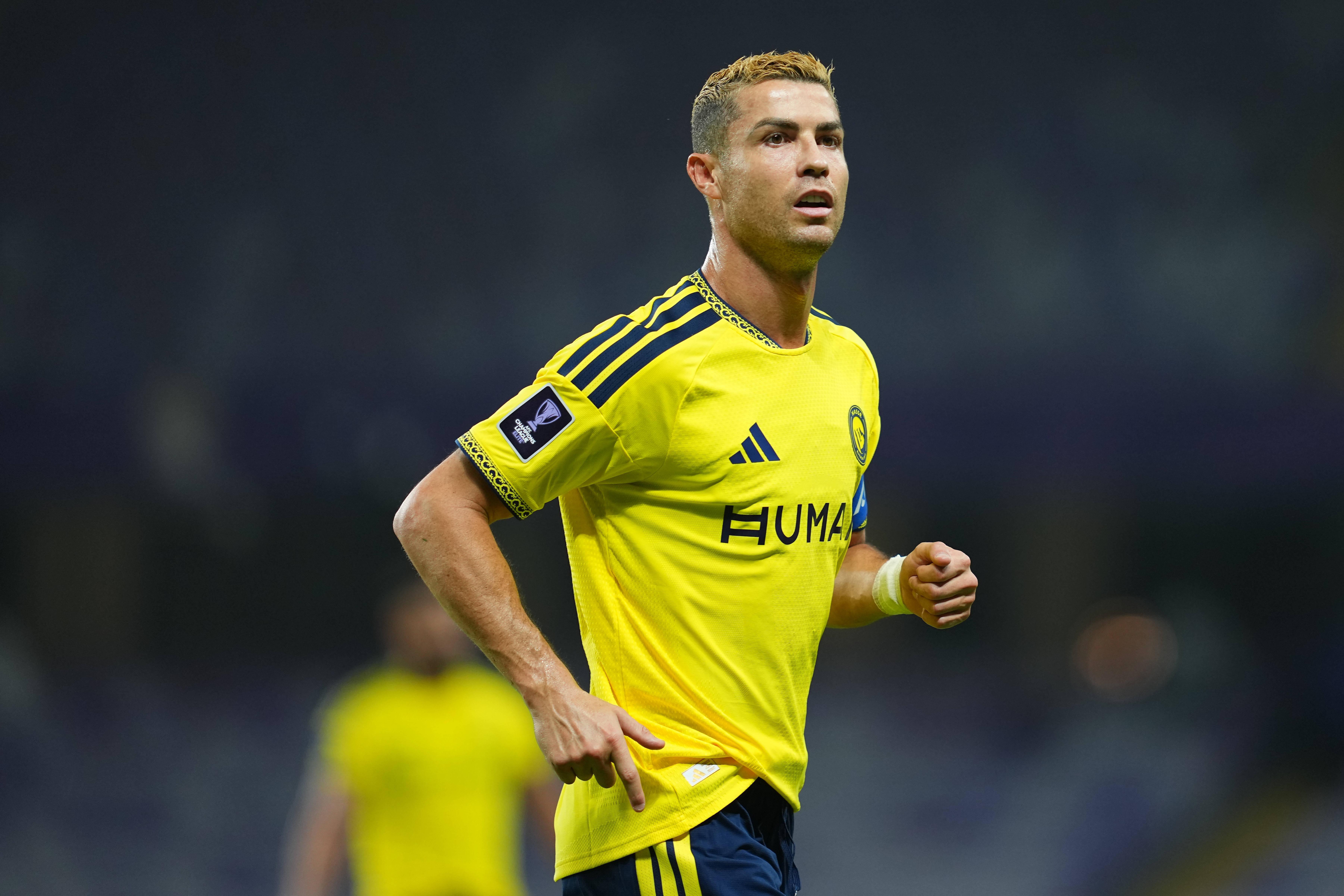 Cristiano Ronaldo com a camisola do Al Nassr