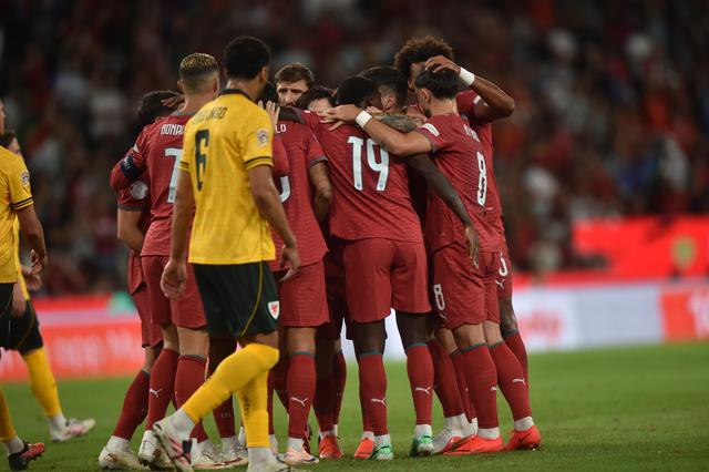 Festejos de Portugal após o golo de João Félix - Foto: Miguel Nunes