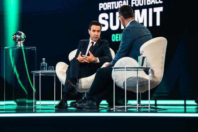 António Salvador esteve no Portugal Football Summit, onde falou do SC Braga e não só — Foto: André Carvalho