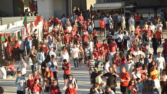 Adeptos de Portugal em Alvalade - Foto: Miguel Nunes