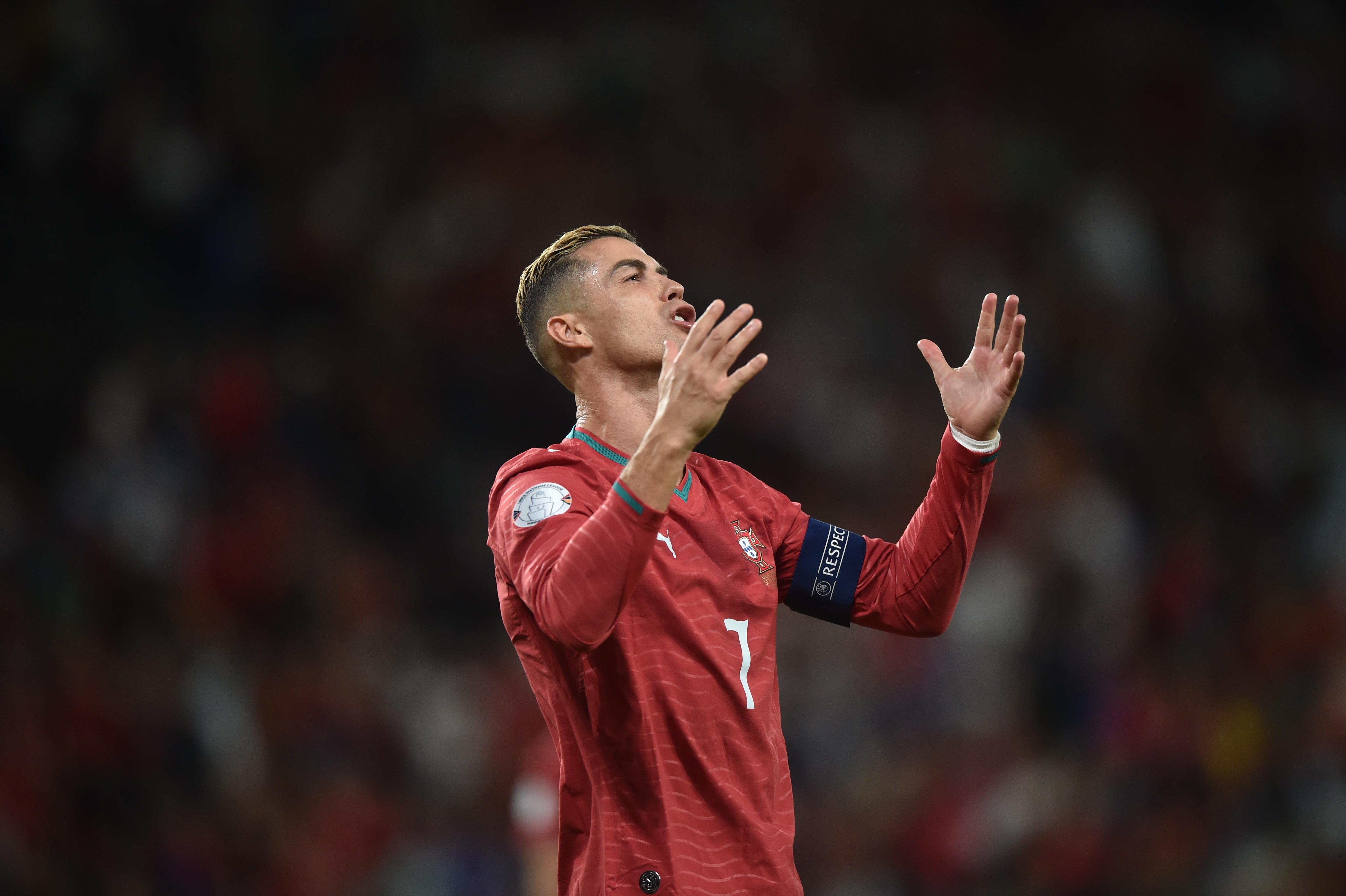 Cristiano Ronaldo falhou oportunidade no Portugal-País de Gales - Foto: Miguel Nunes