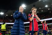 Fredrik Aursnes e Andreas Schjelderup, dupla do Benfica e da Noruega