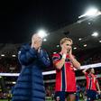 Fredrik Aursnes e Andreas Schjelderup, dupla do Benfica e da Noruega