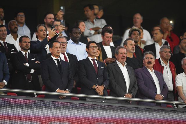 Convidados ilustres na Luz