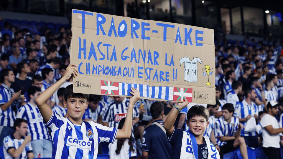 Vídeo: Real Sociedad publica Tiktok com 'provocação' ao Benfica